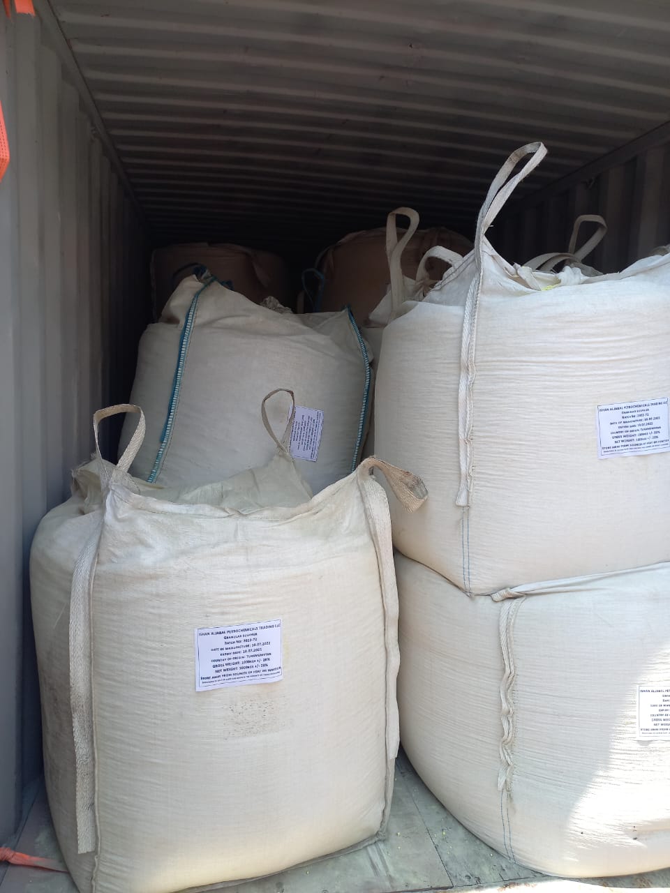 Import Sulphur
